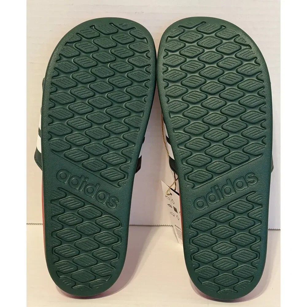 Adidas Adilette Comfort 2.0 Mexico Slide Sandals Size 6 M 7 W Futbol NEW